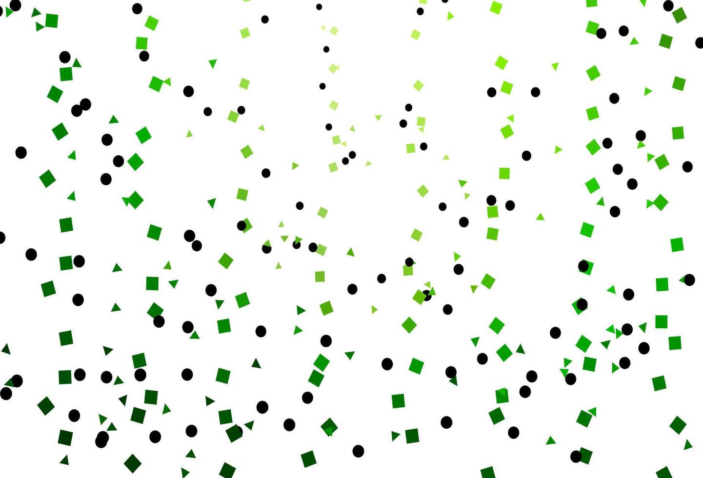 Light Green vector texture in poly style with circles, cubes.