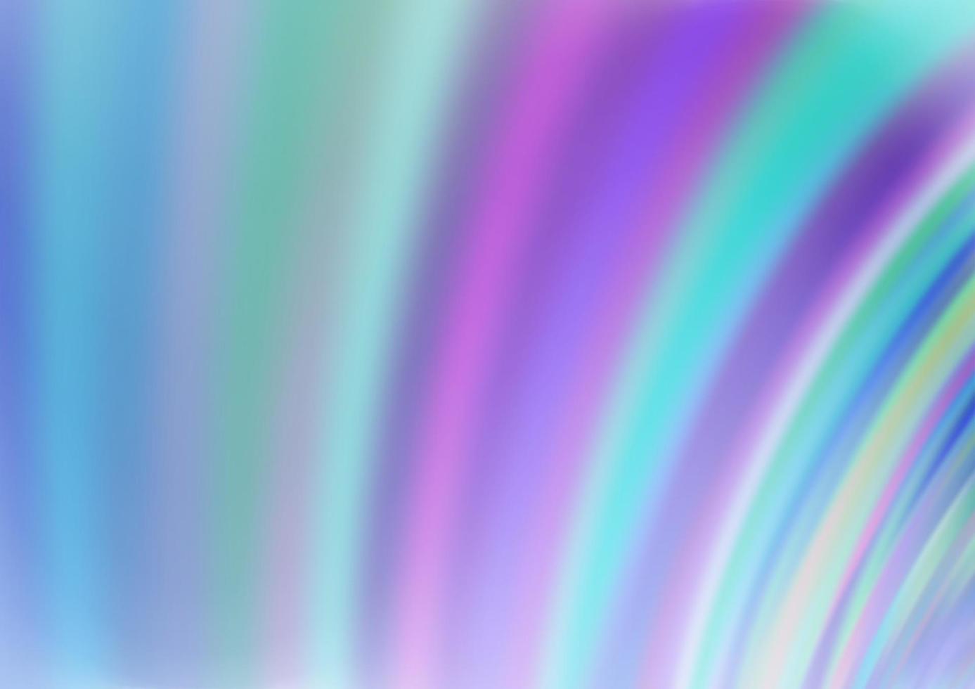 Light BLUE vector template with bent ribbons.