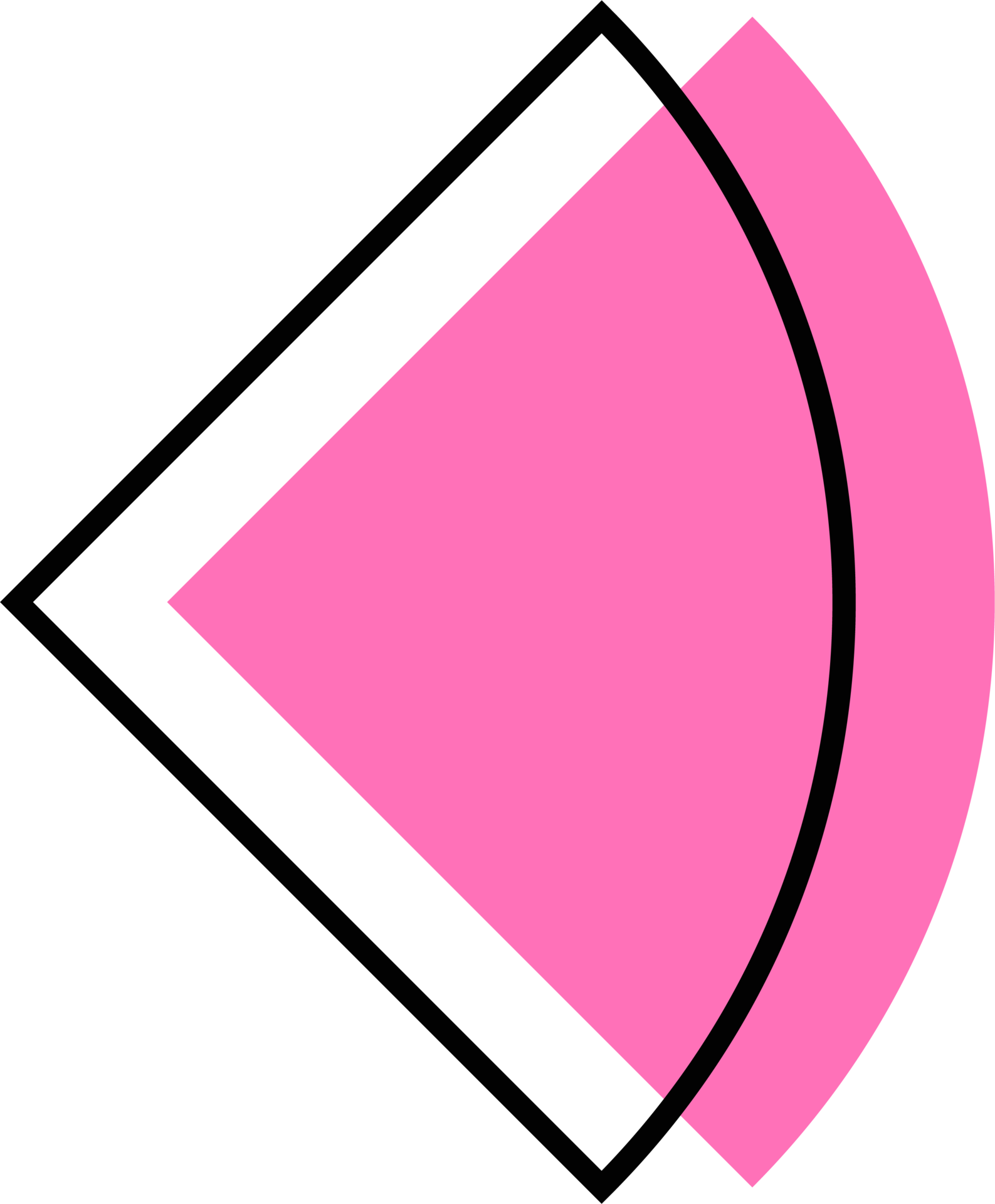 triangle abstract trendy design element. Aesthetic shape for creative