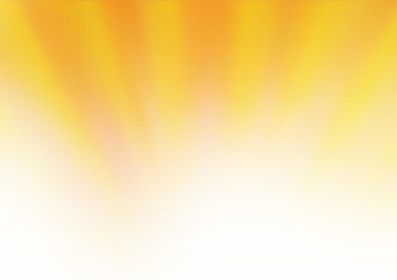 Light Yellow, Orange vector abstract blurred template.