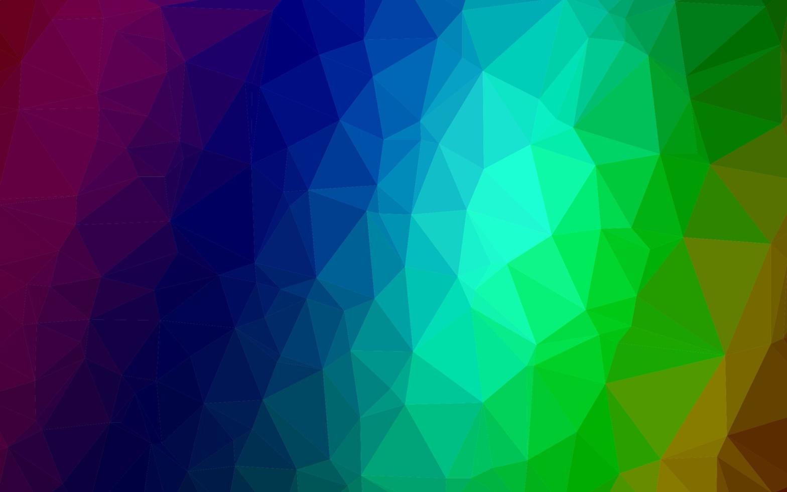 Dark Multicolor, Rainbow vector polygonal template.