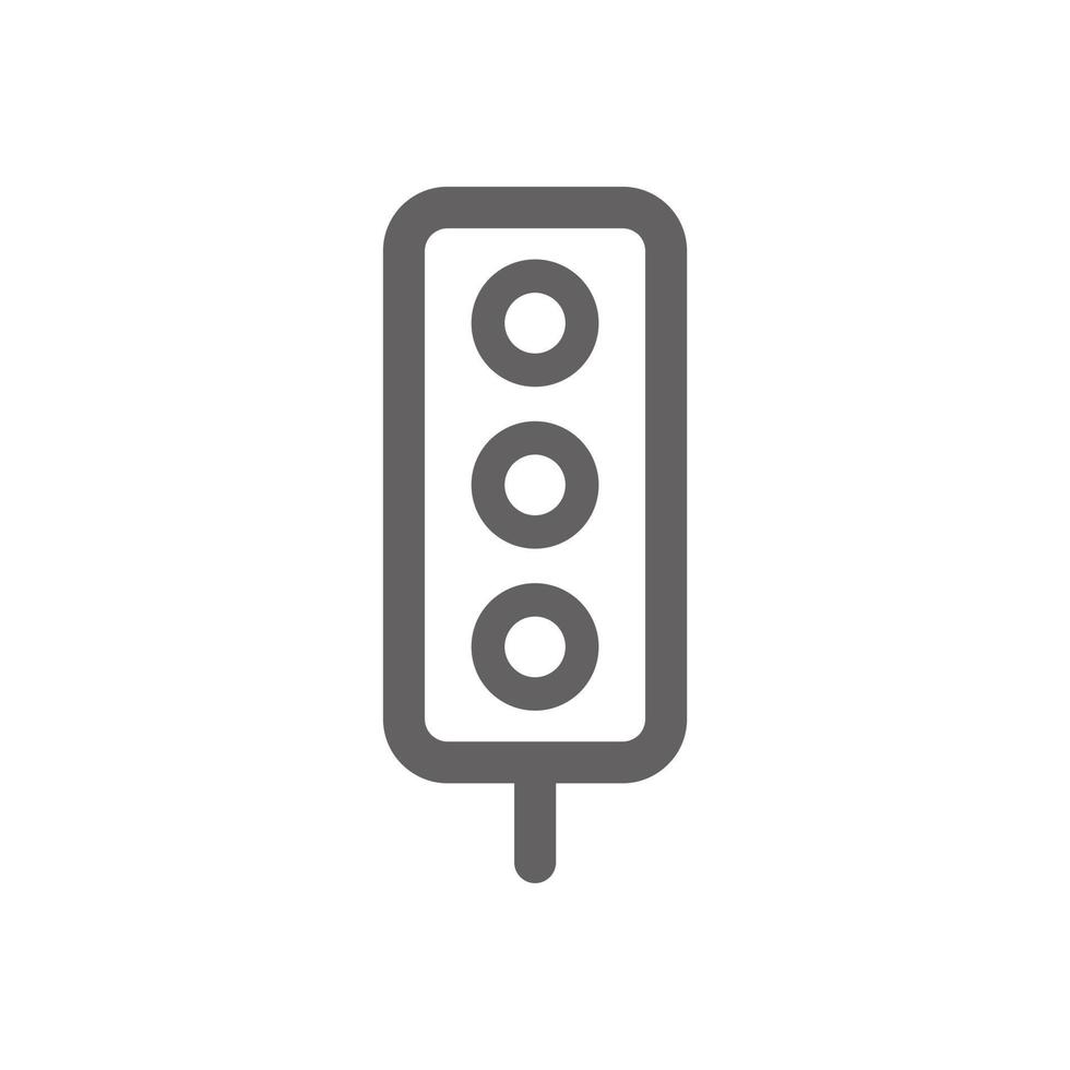 traffic sign icon. Perfect for map icon or user interface applications. vector sign and symbol