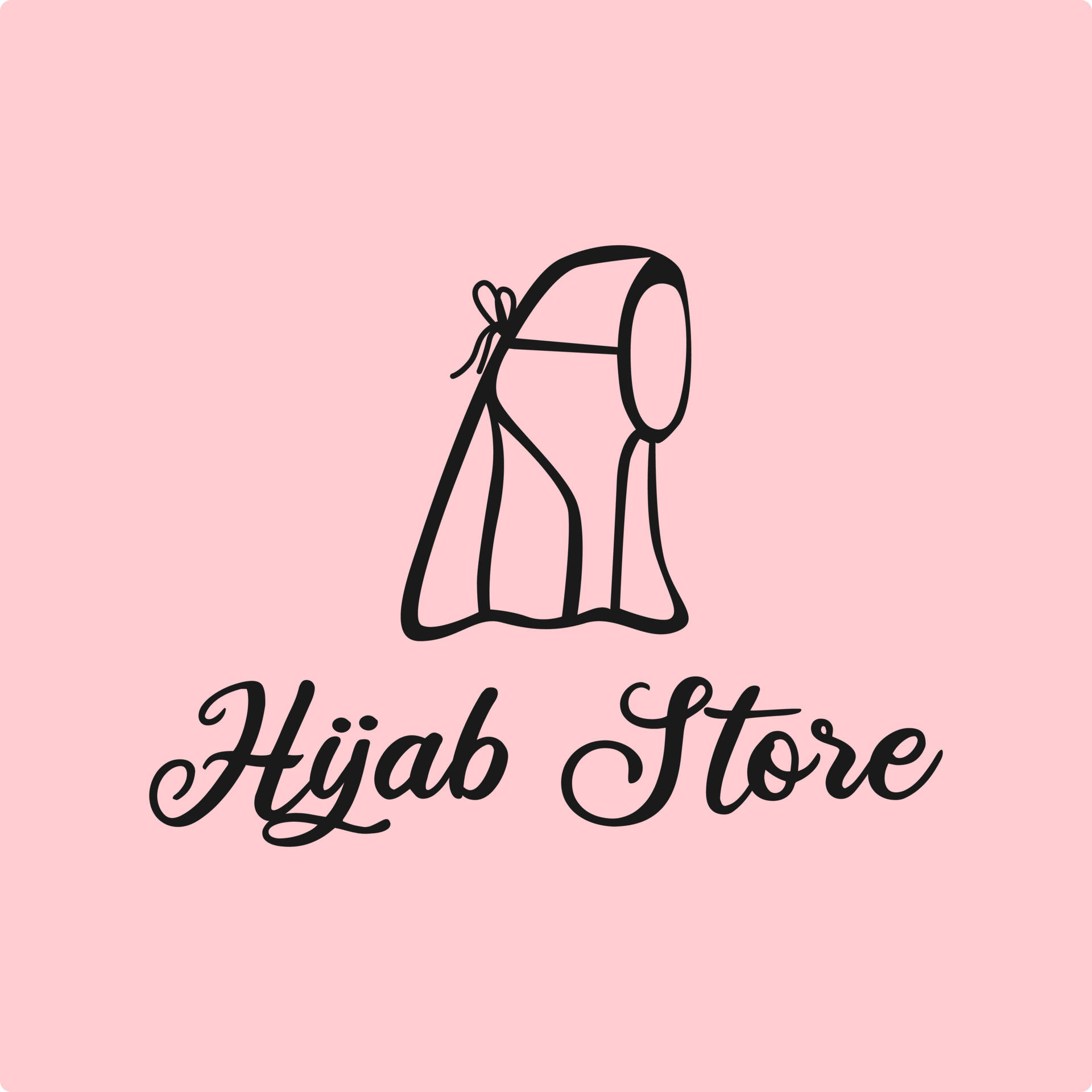 Muslimah Hijab Logo Symbol Template 11665031 Vector Art at Vecteezy