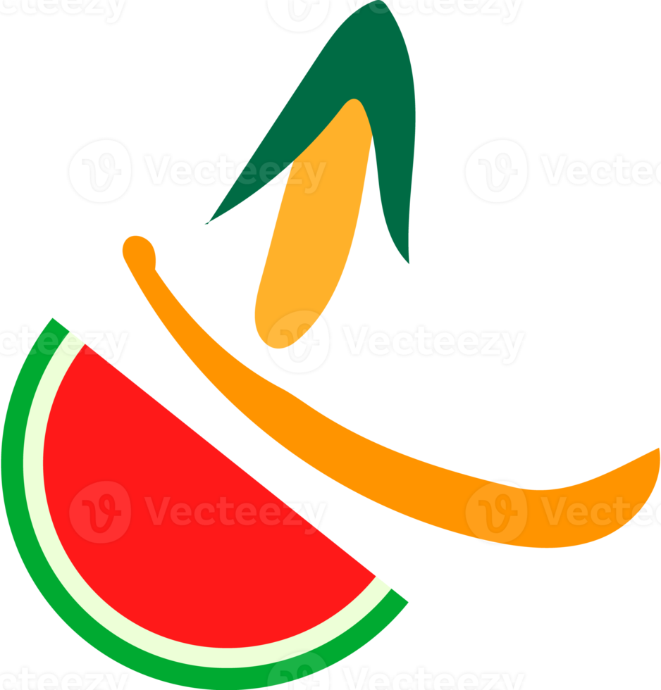 éléments de conception d'ornement de fruits png