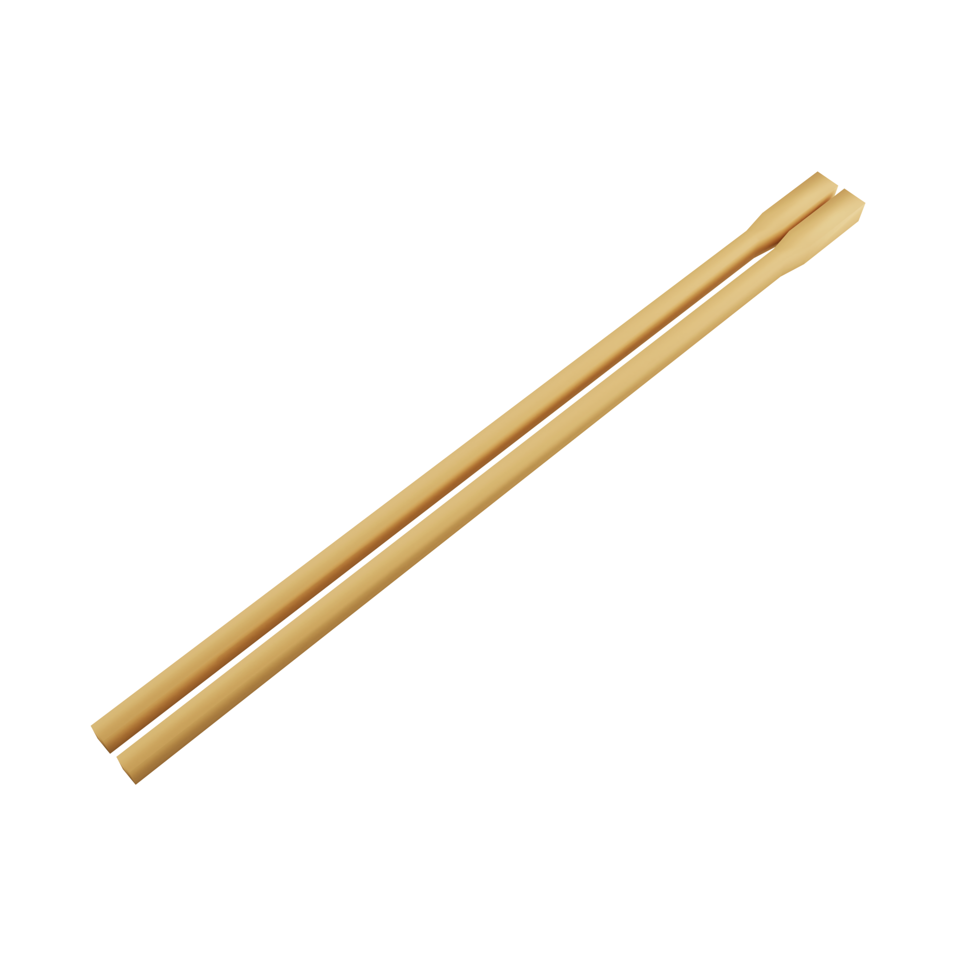 3D rendering chopsticks isolated on transparent background 11665728 PNG