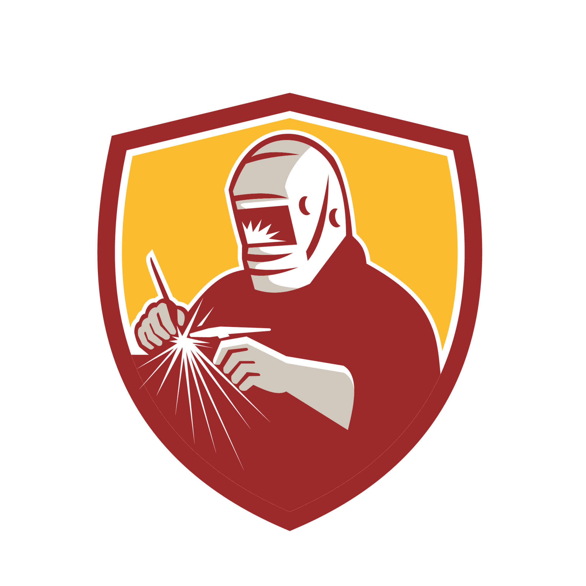 Tig Welder Welding Crest Retro 11666438 Vector Art at Vecteezy