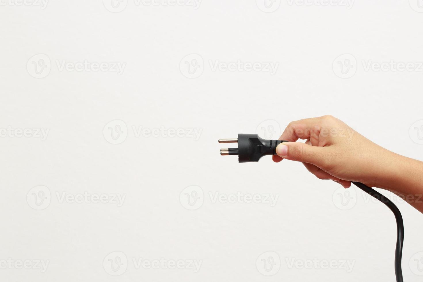 Electrical appliances plugs full of all plugs or plugs together. Because of the risk of causing a short circuit from high heat accumulated in the wires. photo