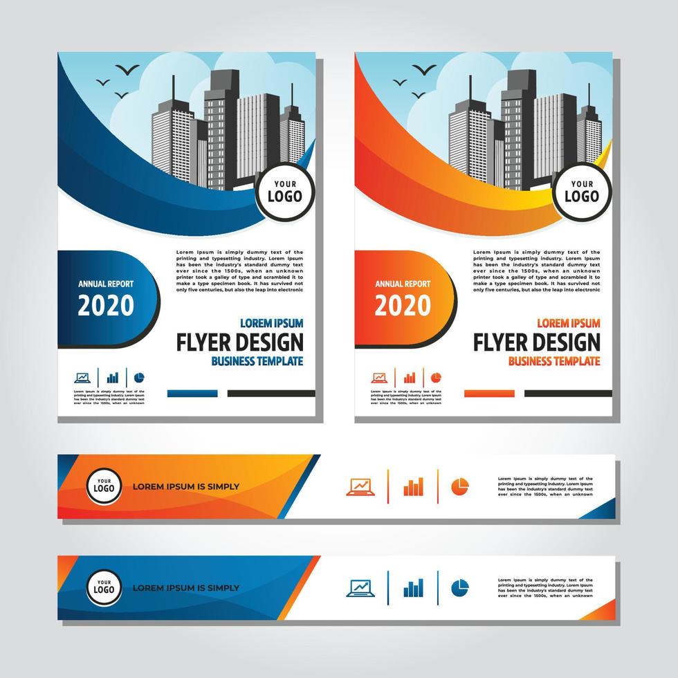 Business abstract vector template. Brochure design, cover modern layout, annual report, poster, flyer in A4, geometric