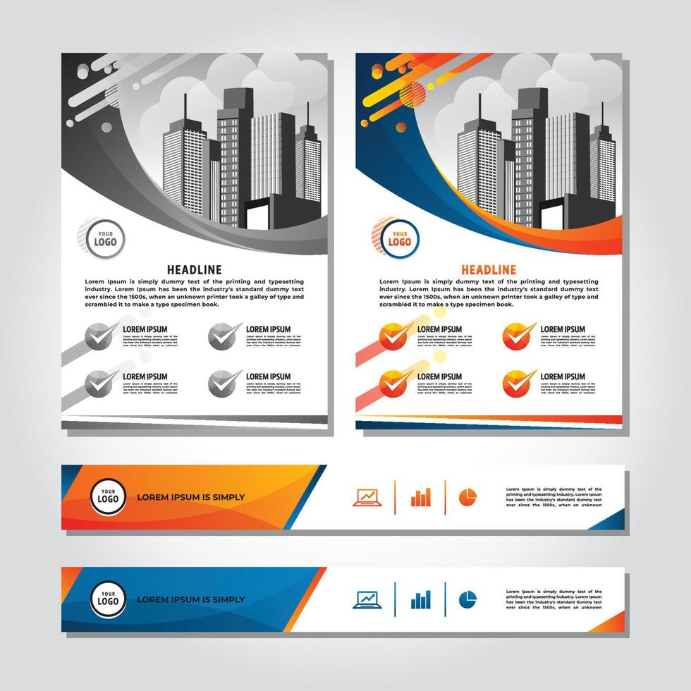 Business abstract vector template. Brochure design, cover modern layout, annual report, poster, flyer in A4, geometric