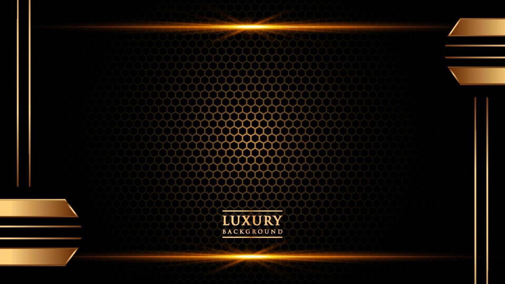 Abstract Gradient background gold color vector