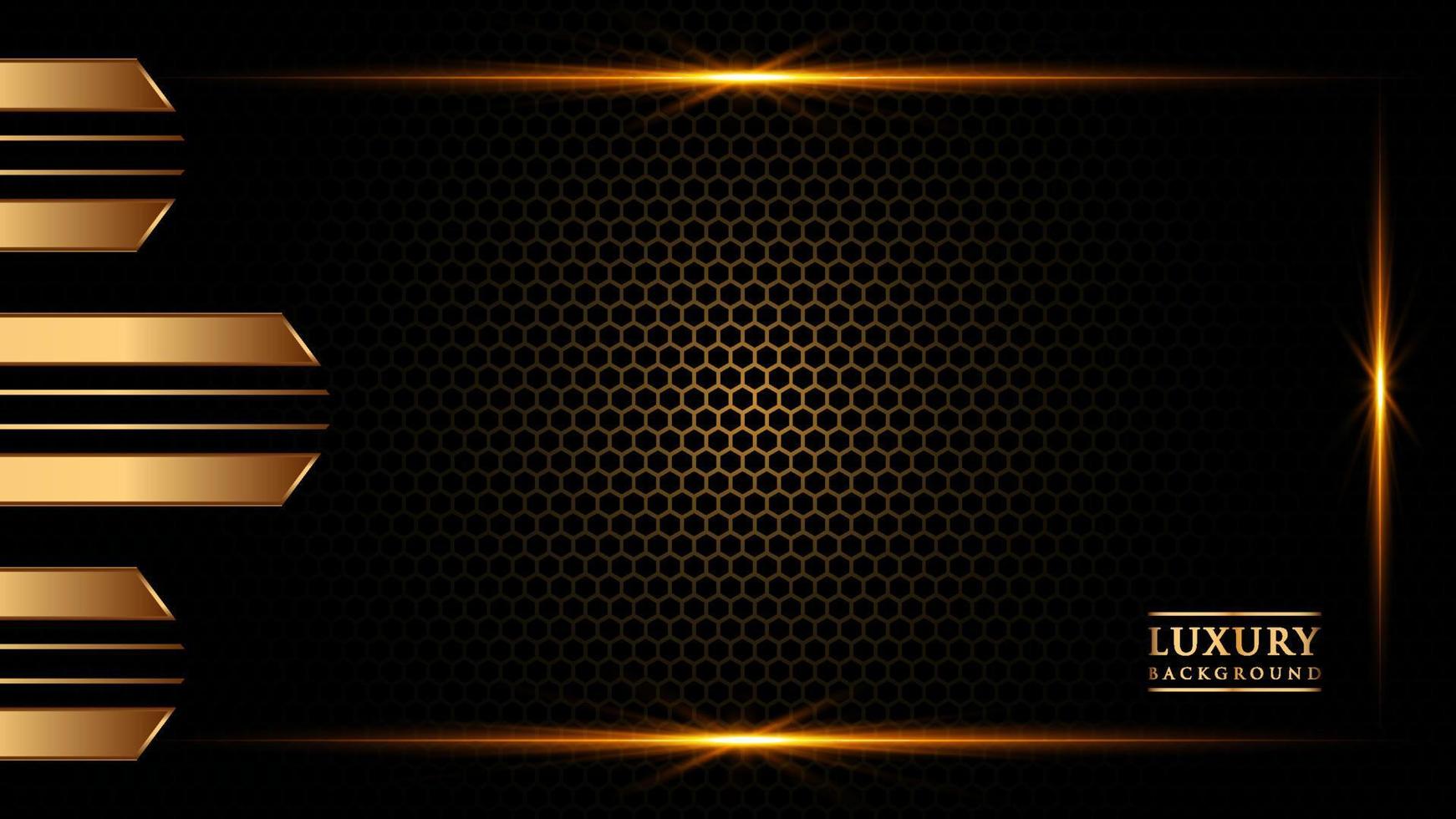 Abstract Gradient background gold color vector