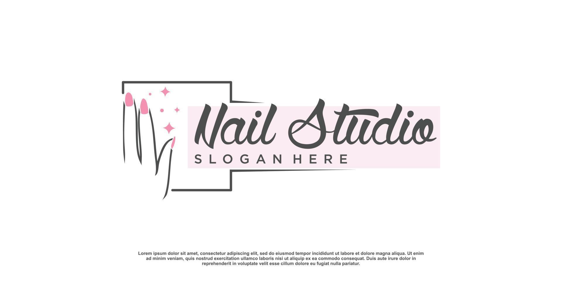 1. Nail Polish Logo Design - wide 5