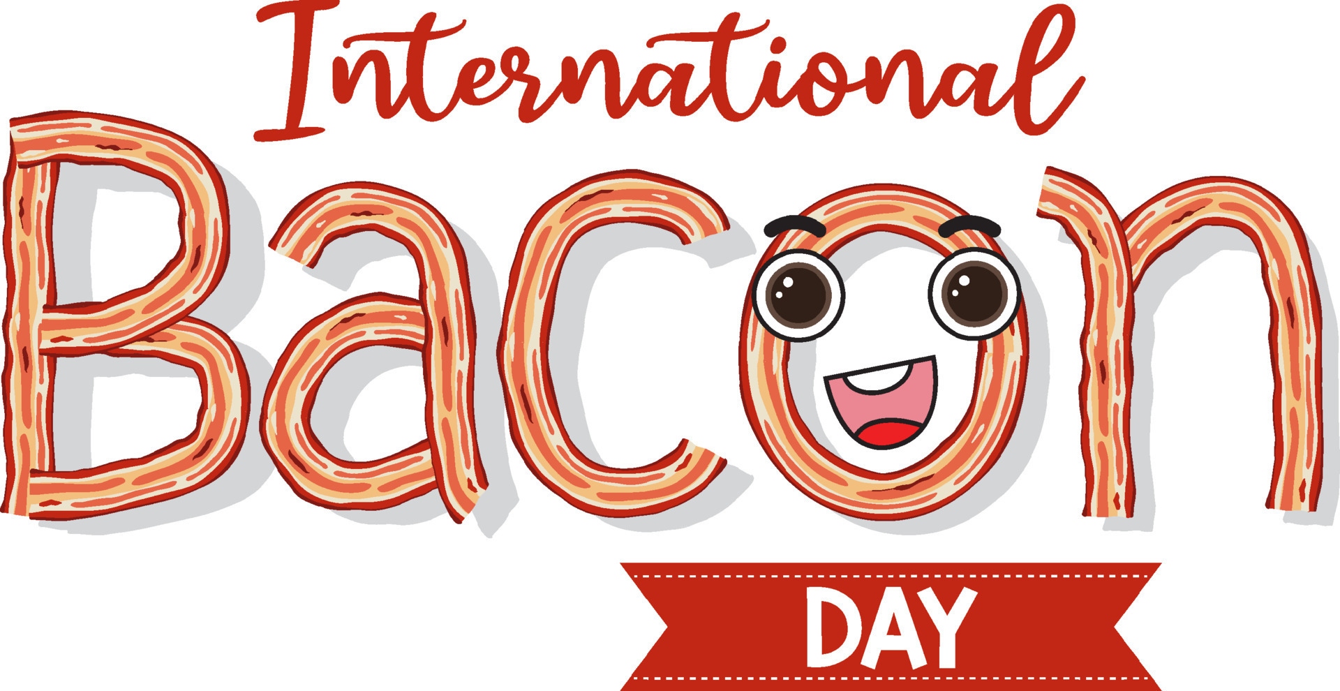 International bacon day banner 11668206 Vector Art at Vecteezy