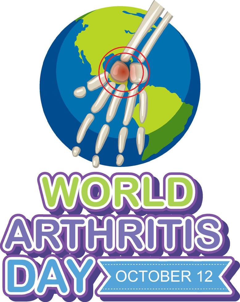 World Arthritis Day Poster Design 11668264 Vector Art at Vecteezy