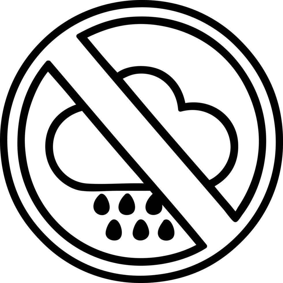 no bad weather icon vector