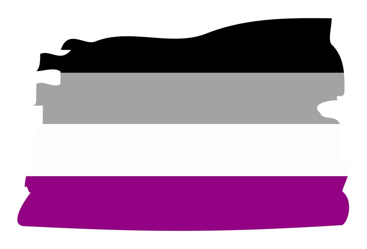 LGBT pride flag, rainbow flag background. Multicolored peace flag movement. Original colors symbol. vector