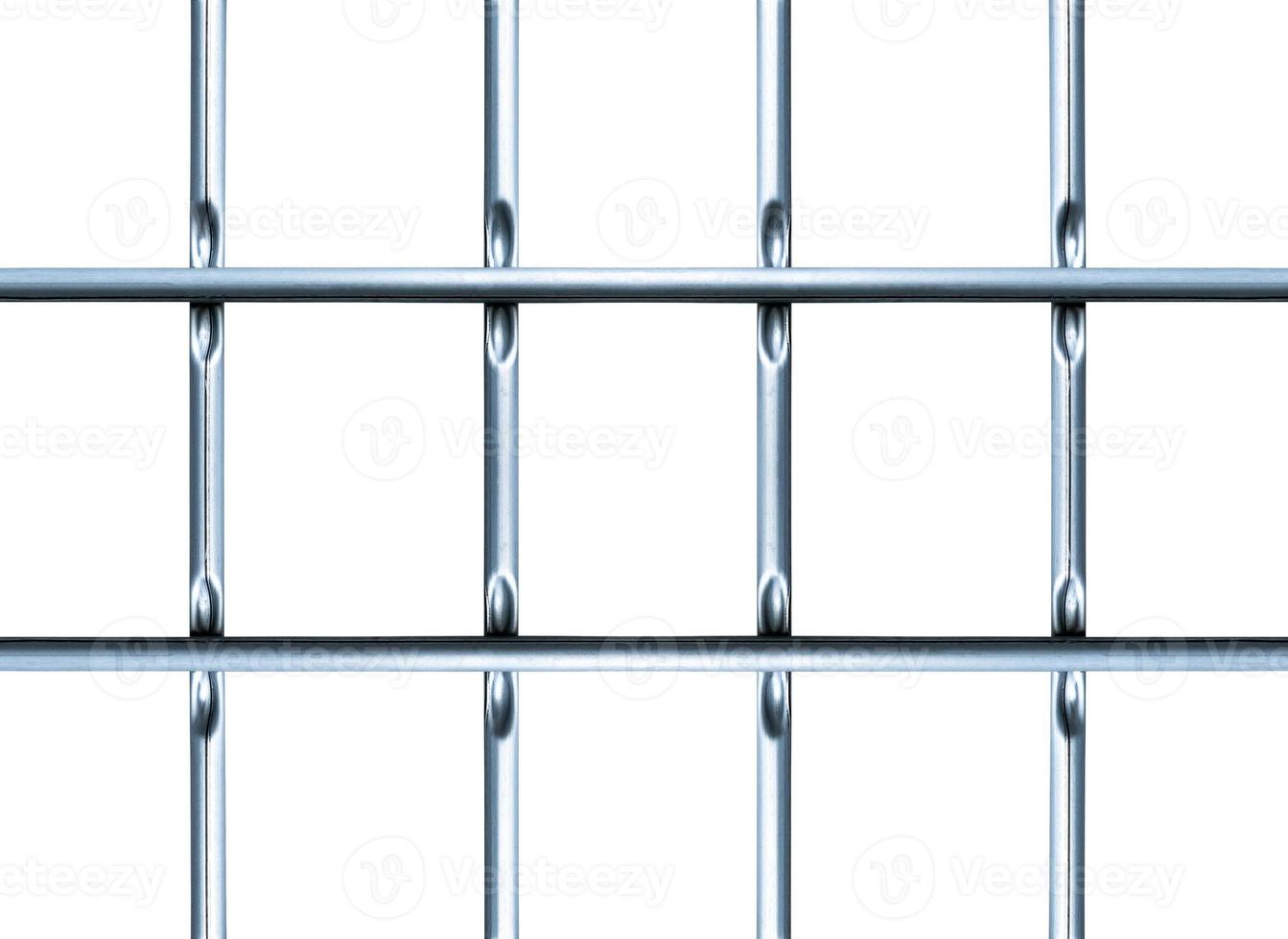 Shiny grid pattern isolated on white background with clipping path photo