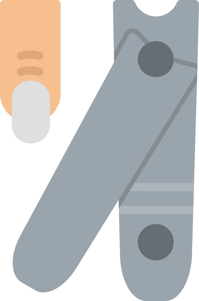 Nail Cutter Flat Icon vector