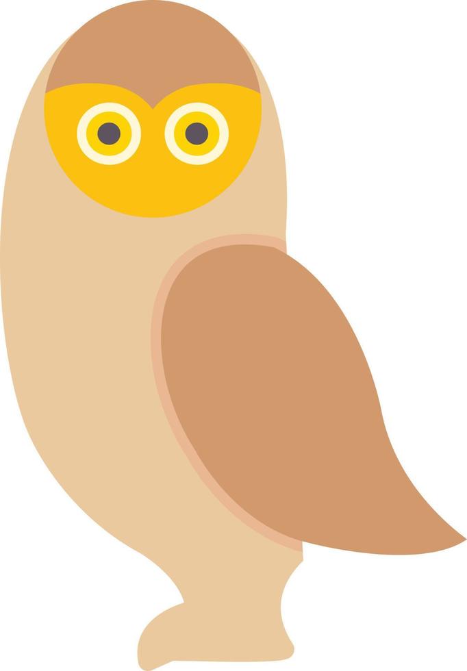 Owl Flat Icon vector
