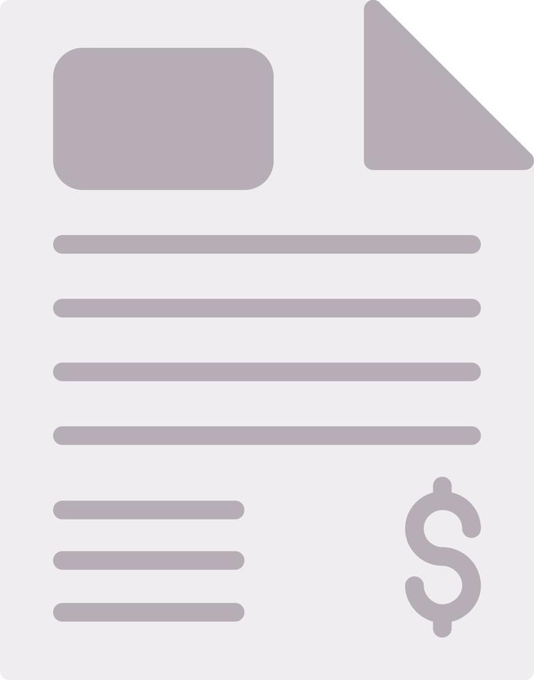Documents Flat Icon vector