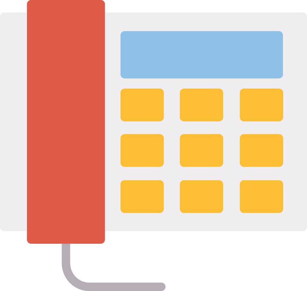 Telephone Flat Icon vector