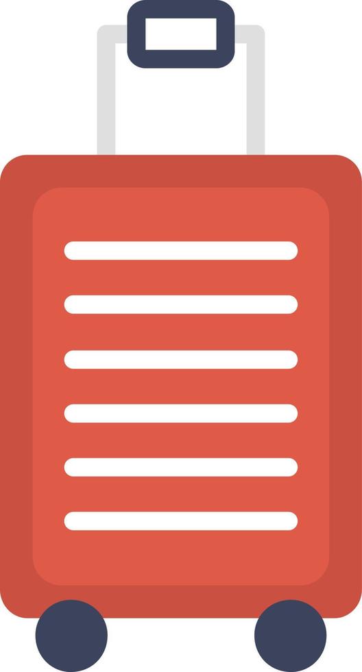 Suitcase Flat Icon vector