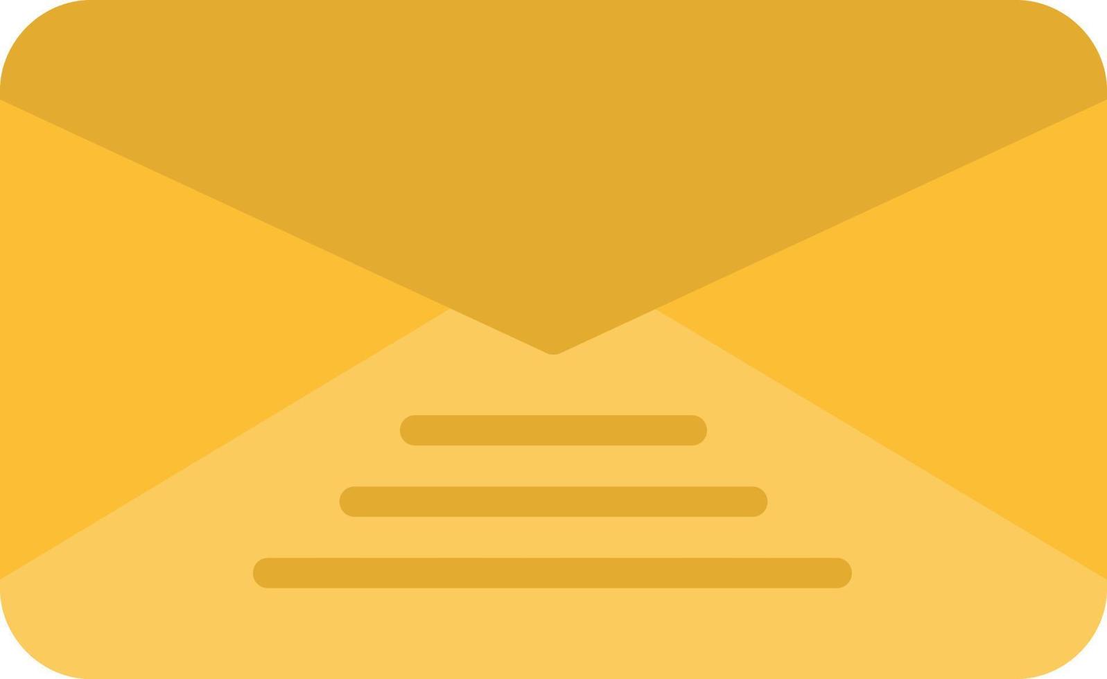 Envelope Flat Icon vector