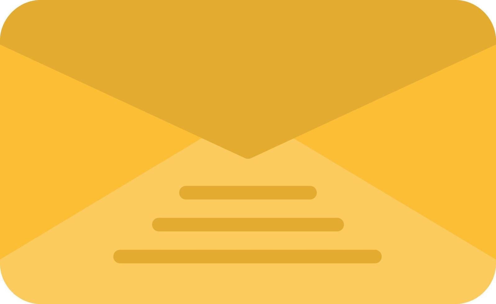 Envelope Flat Icon vector