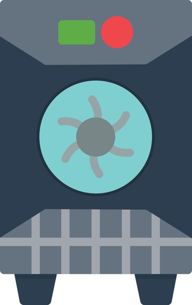 Pc Tower Flat Icon vector