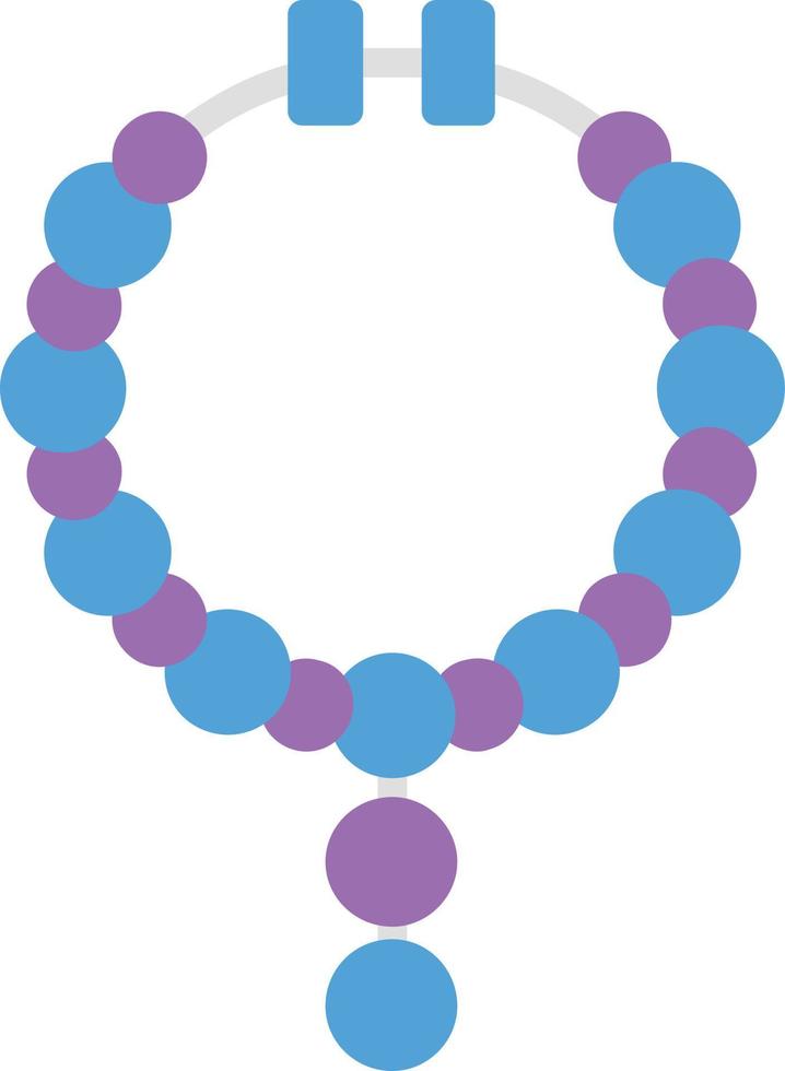 collar, plano, icono vector