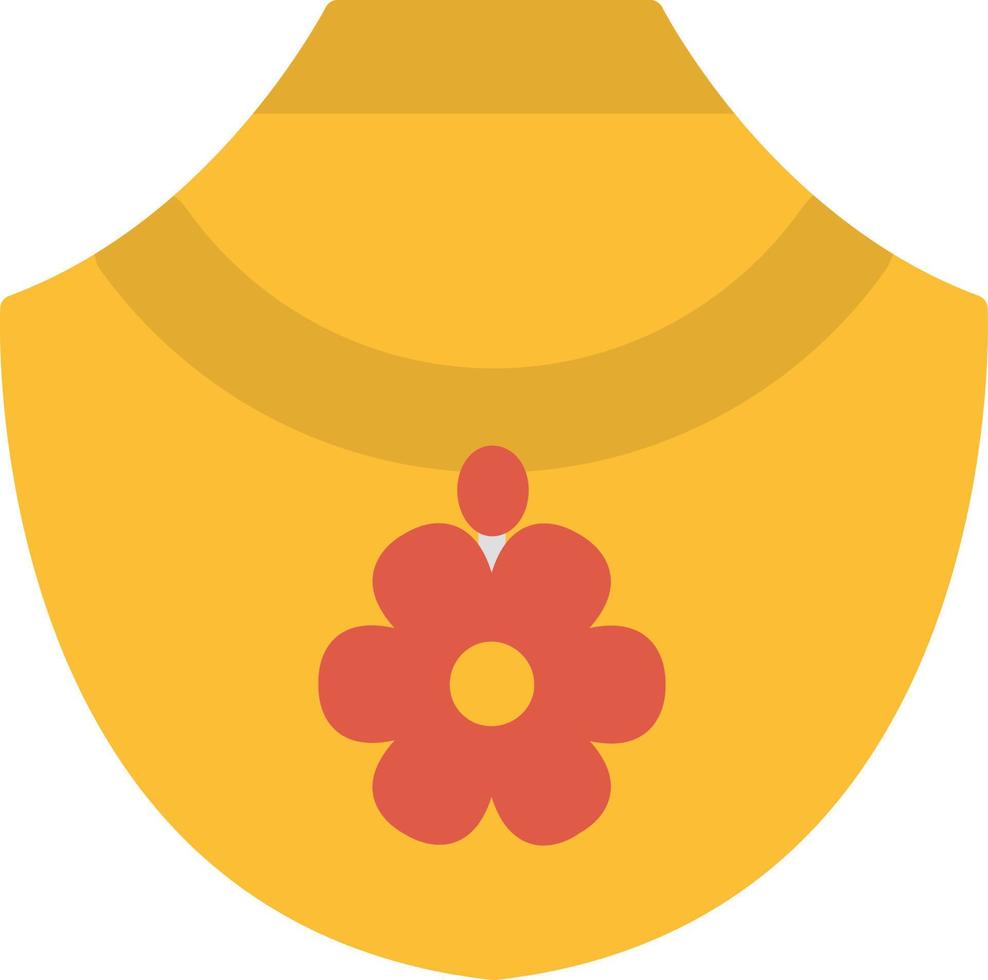 Necklace Flat Icon vector