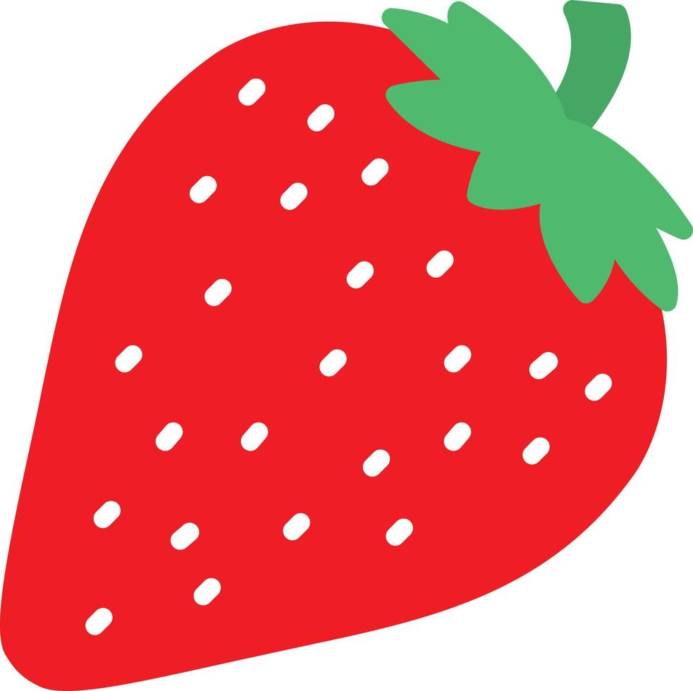 Strawbery Flat Icon vector