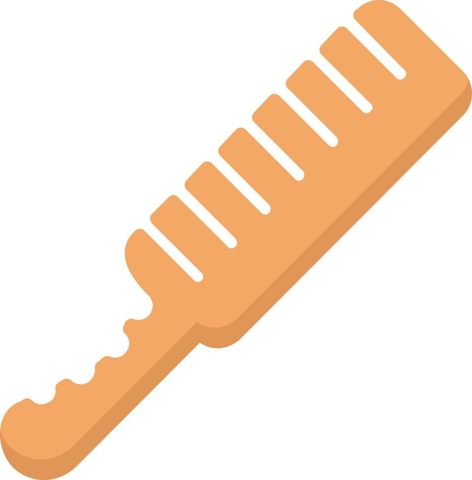 Comb Flat Icon vector