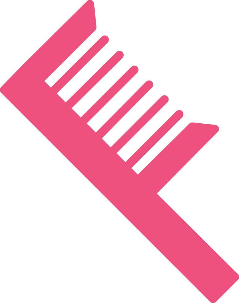 Comb Flat Icon vector