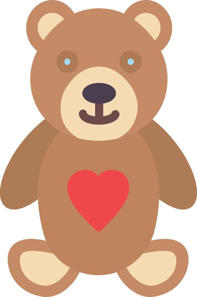 Bear Flat Icon vector