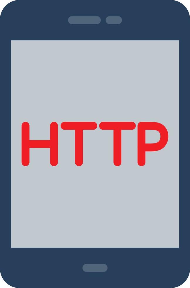 Http Flat Icon vector