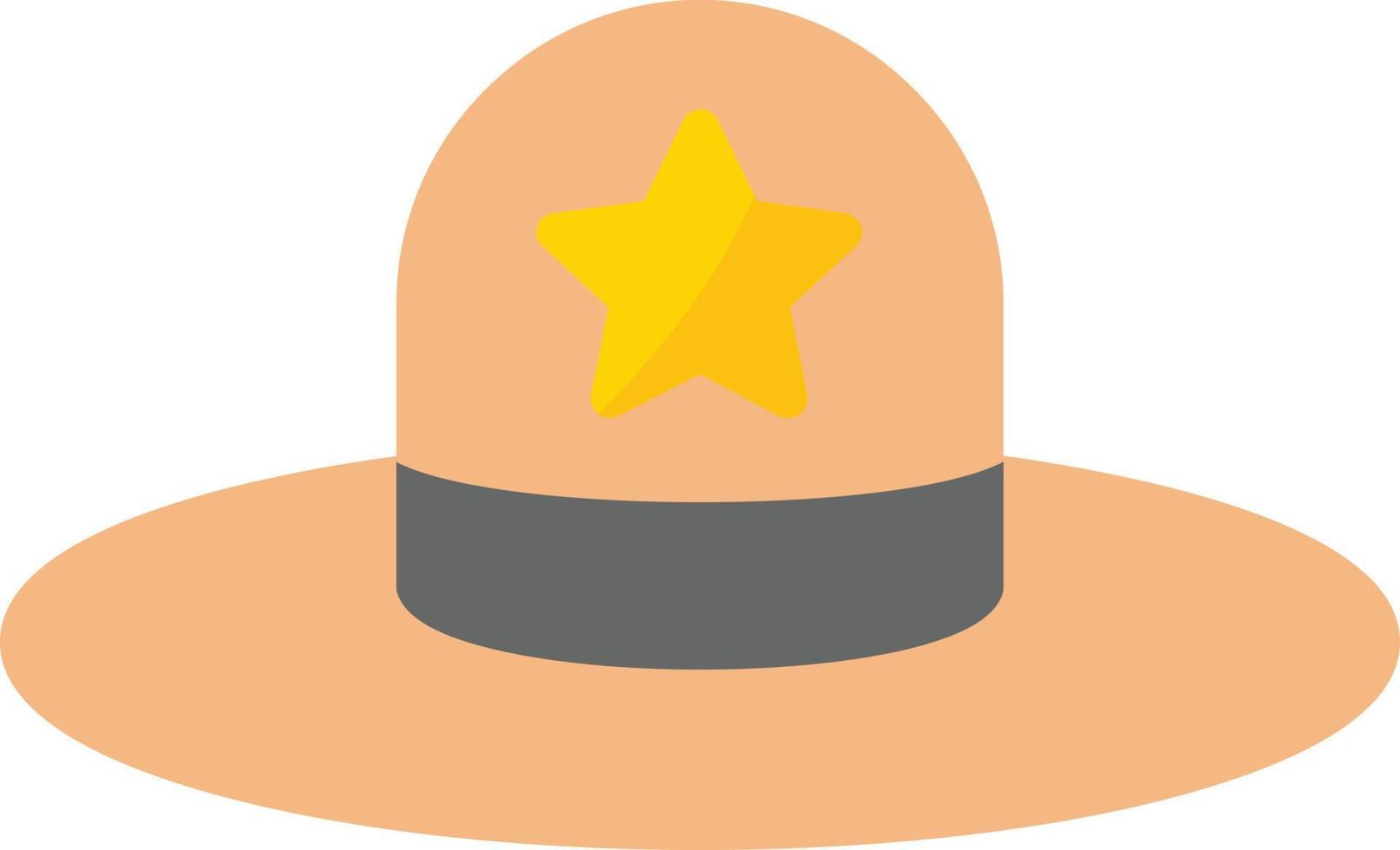 Hat Flat Icon vector