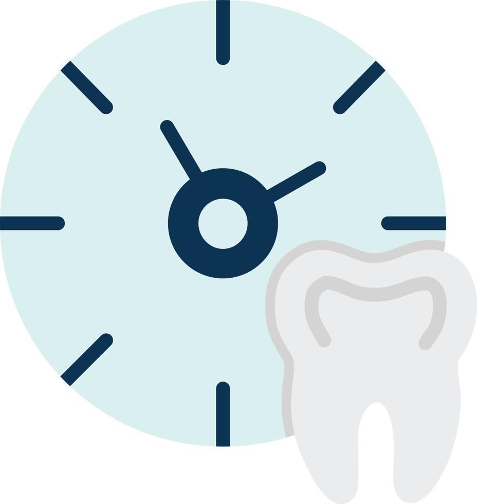 Check Up Time Flat Icon vector
