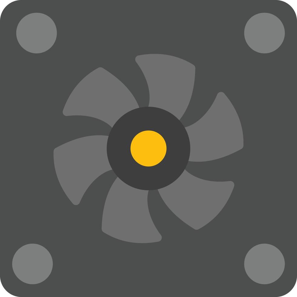 Fan Flat Icon vector