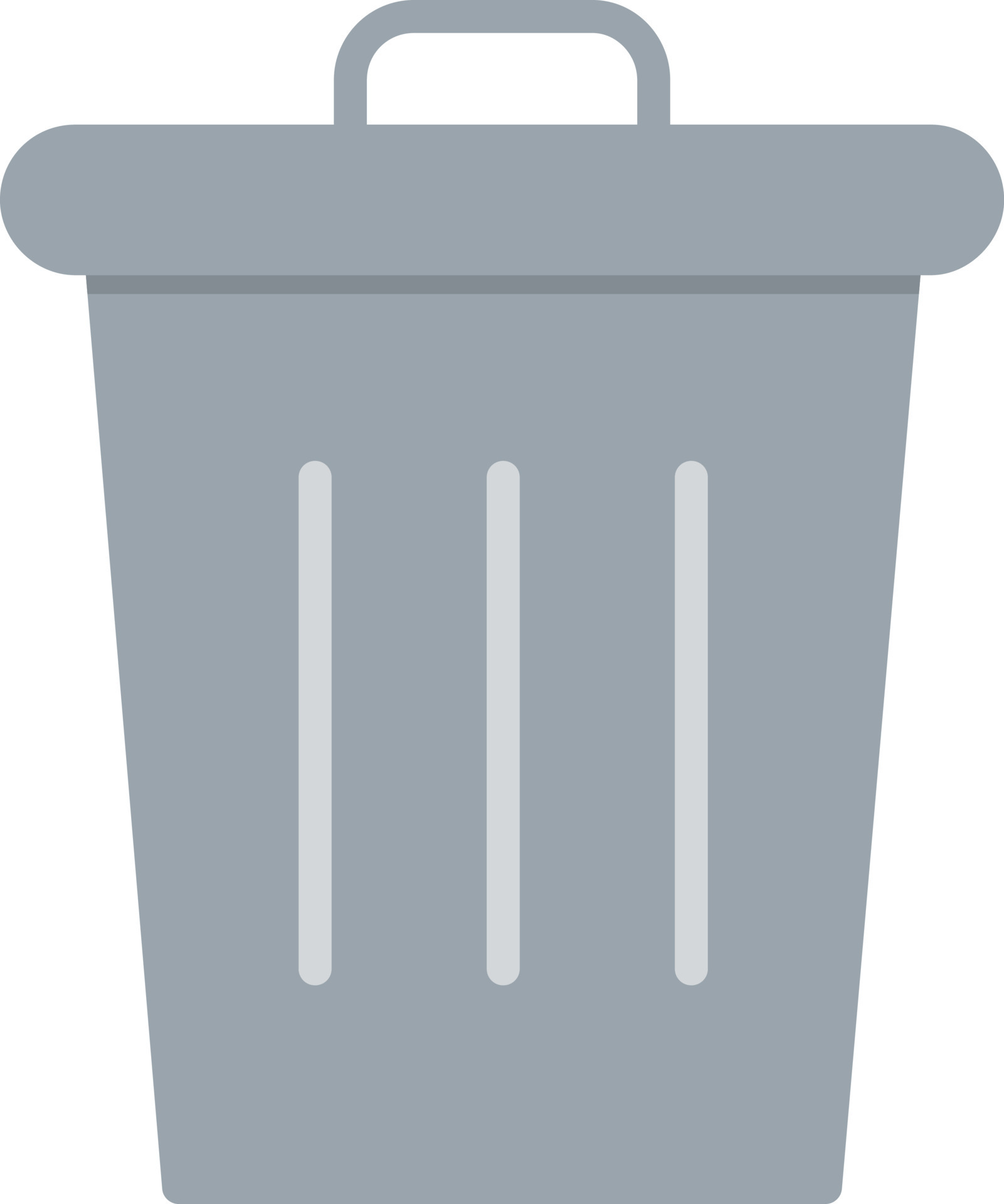 Trash Can Flat Icon 11671031 Vector Art at Vecteezy