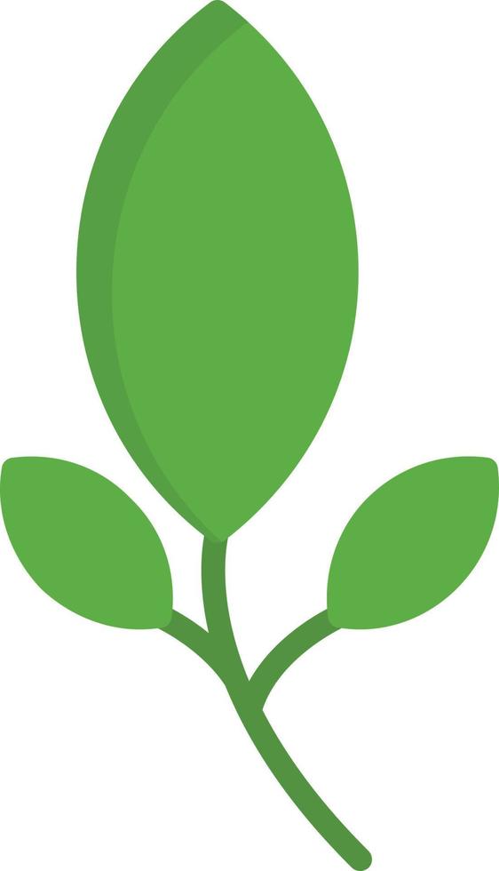 Leaf Flat Icon vector