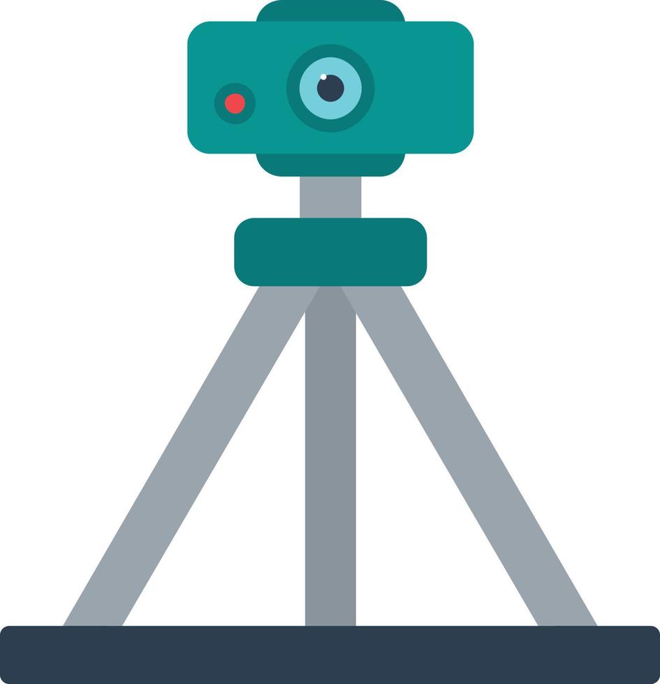 Tripod Flat Icon vector