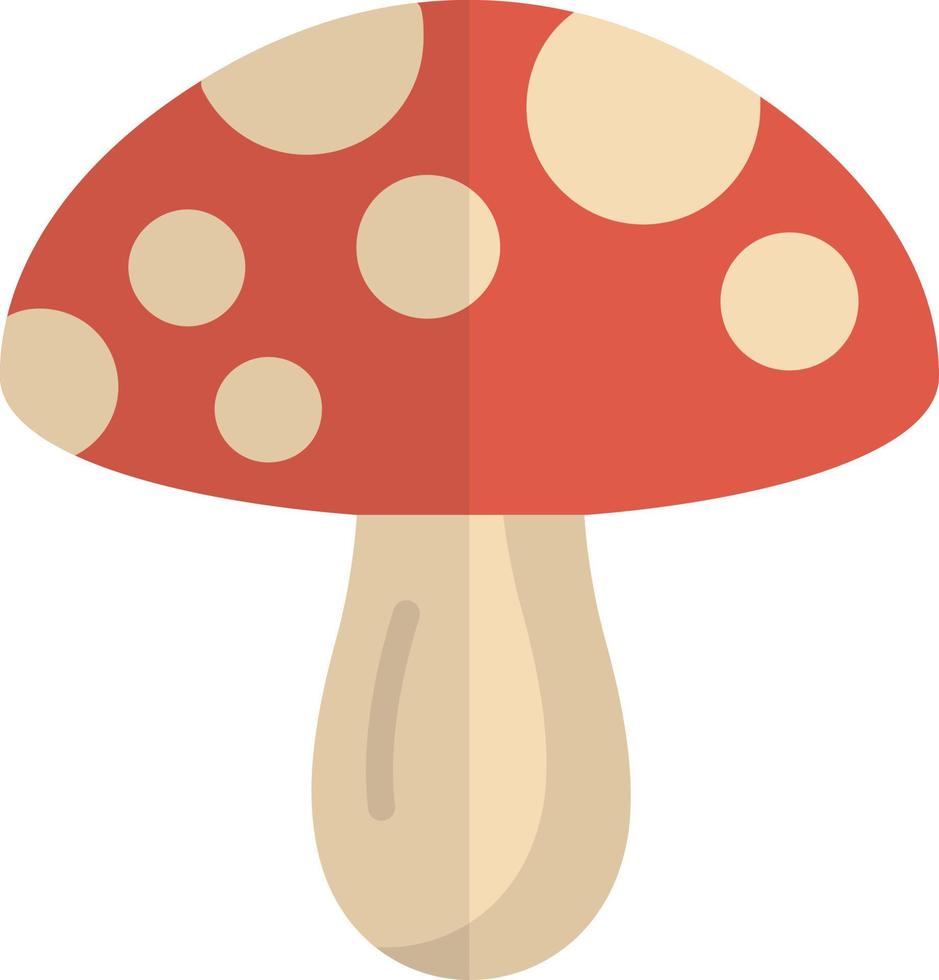 Mushroom Flat Icon vector