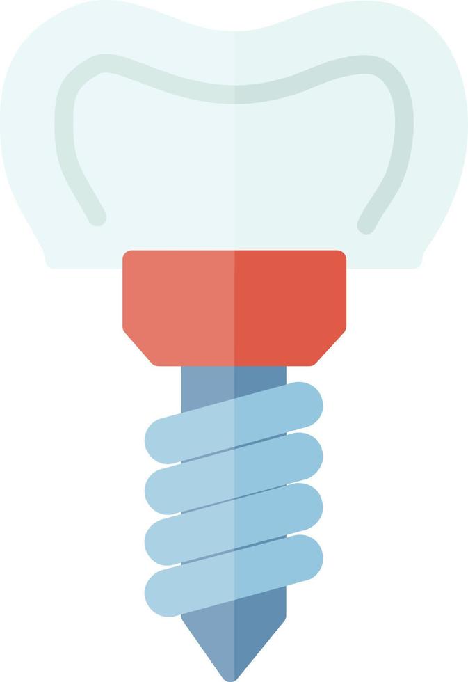 Implants Flat Icon vector