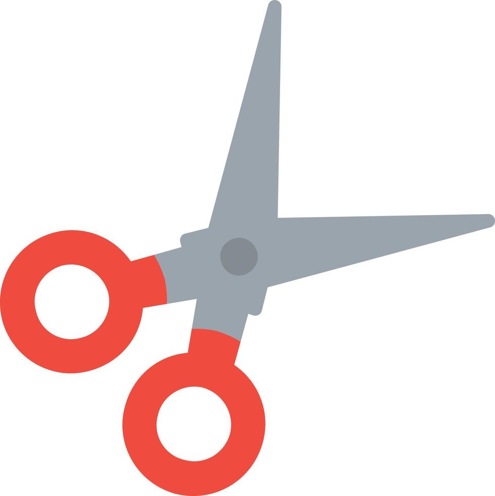Scissor Flat Icon vector