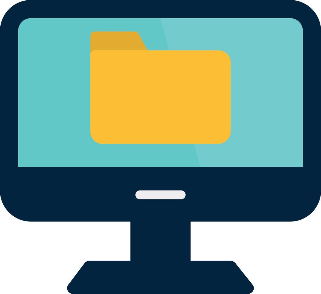 Folder Flat Icon vector