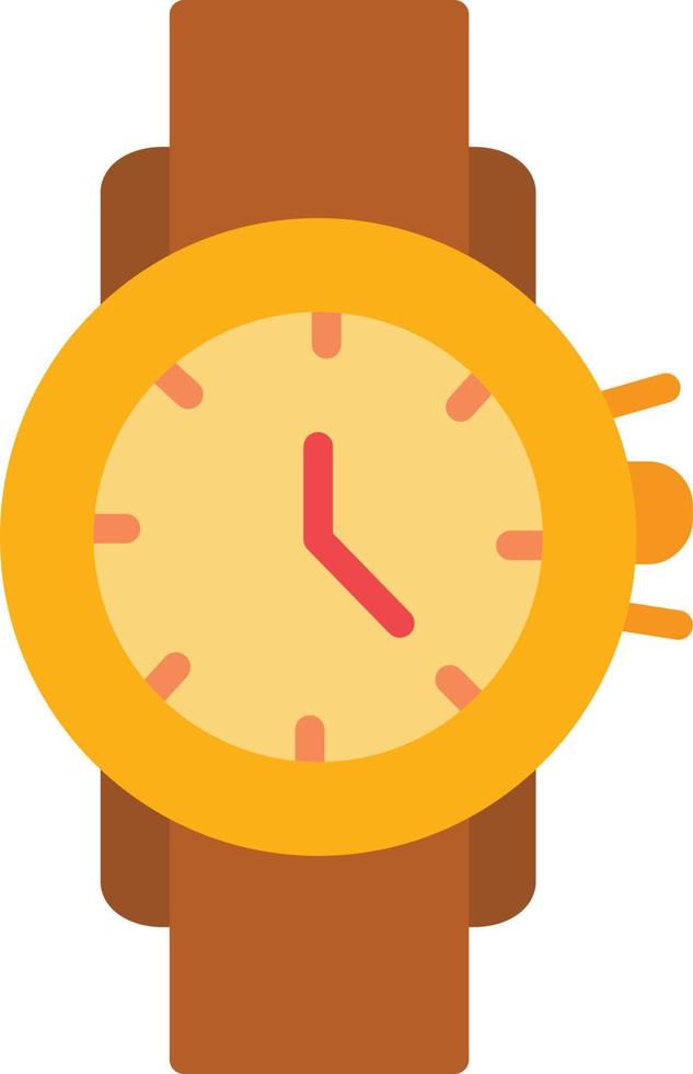 Wrist Watch Flat Icon vector