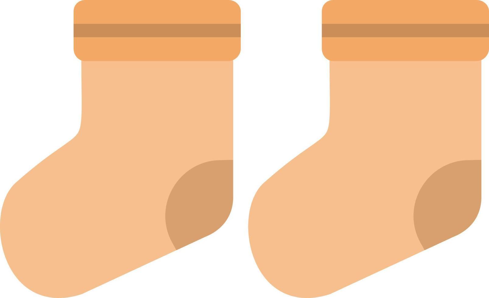 Socks Flat Icon vector