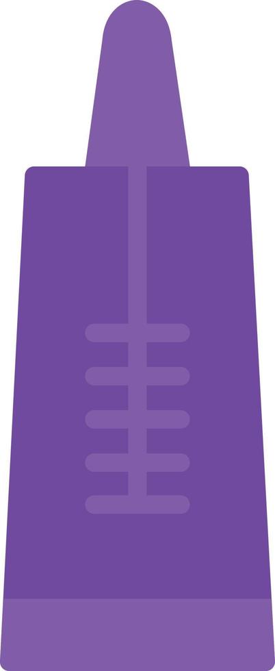 Eyelash Flat Icon vector