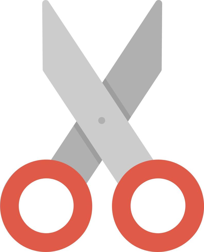 Scissor Flat Icon vector